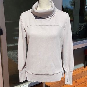 Apana Yoga Cowl Neck Pullover Cozy Fall 